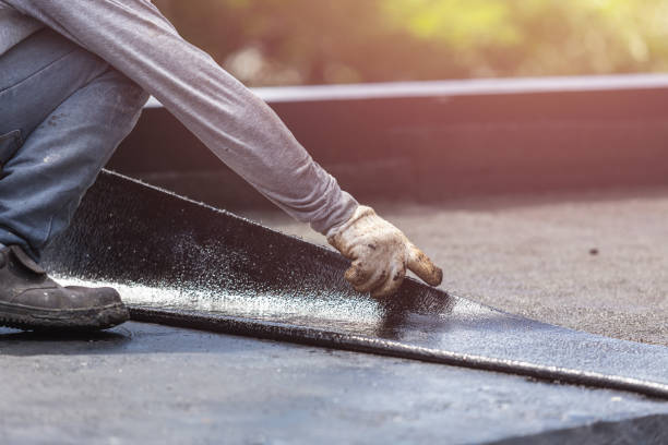 Professional Emergency Waterproofing technician working in Hebron, PA